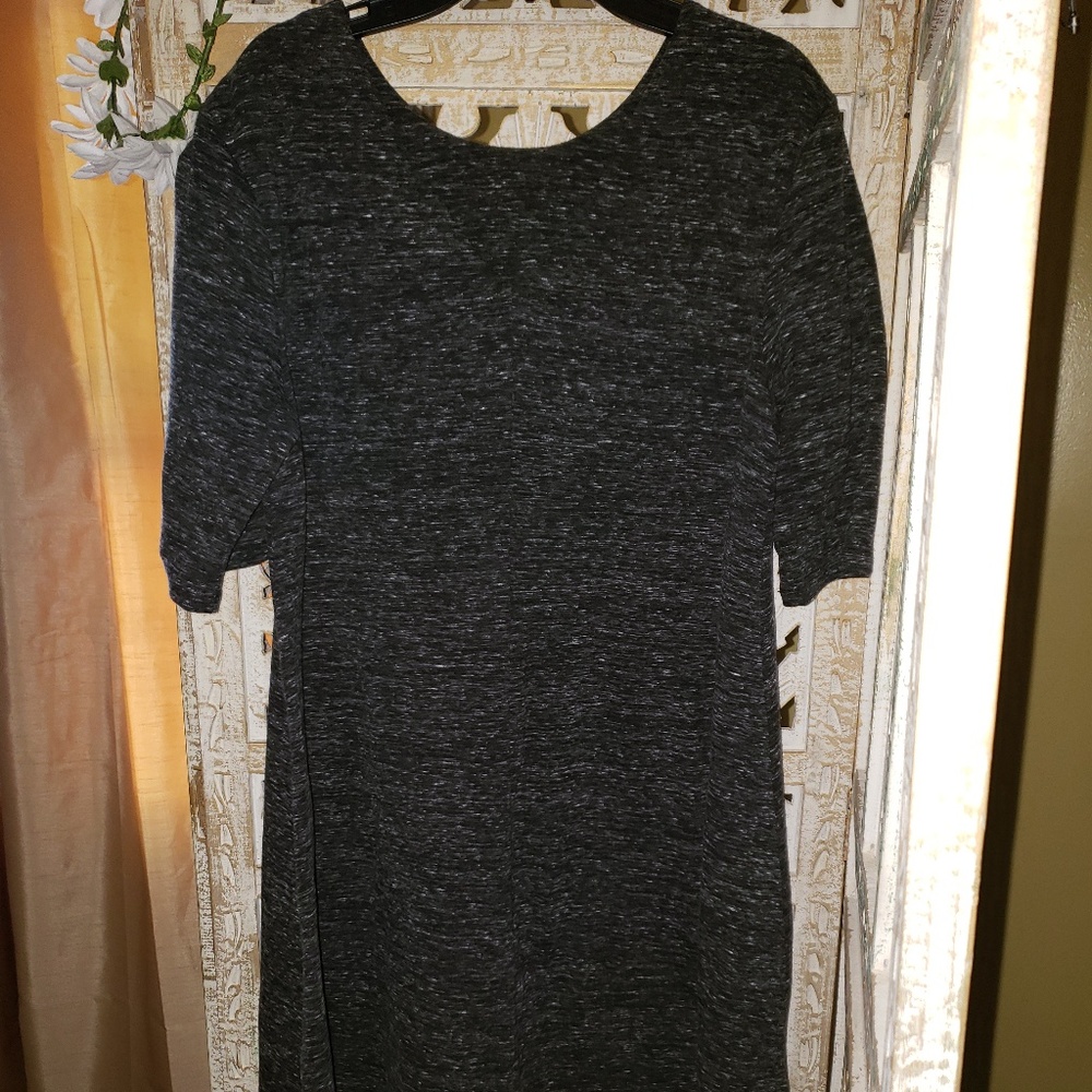Charcoal Gray winter dress